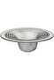 HOME PRO Stainless Steel Mesh Kitchen Sink Strainer Hair Trapper - 11.3cm