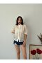 Women's White Embroidered Summer Shirt