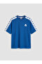 Trendlucky Men's Sport T-Shirt with Oval Collar and Printed Design - 5