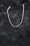316L Steel Silver Color Venetian Chain Model Men's Necklace - 2