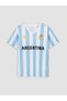 Two Mt Shop Quality Argentina Printed Girls' Jersey T-Shirt - 2