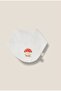 Mushroom Embroidered Baby Bib