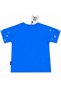 Space Patterned Boys' 100% Cotton T-Shirt - 3