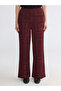 Nevavm Women's Geometric Patterned Trousers with Elastic Waist - 2