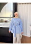 Pi̇li̇se Belted Bluz