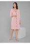 Aylam Lingerie Shirt Collar Front Buttoned Maternity and Postpartum Nightgown - 3