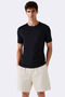 Men's 2-Piece Crew Neck Short Sleeve Cotton Modal Basic T-Shirt - Breathable & Stretchy Fabric - 6