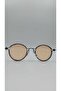 Metal Frame Orange Color Sunglasses