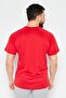 Men Sportswear Fit Short Sleeves Training T-Shirt, Red - 2