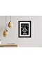 Alayra Astronaut Poster Space Motivational Quotes Poster Framed Paintings with ed Black Frame (12 - 3