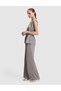 Light Gray Loose Fit Canvas Trousers 50321290-Vr001 - 3