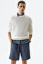 Keten Şort Relaxed Fit - 2