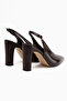 Daniela Brown Pointed Toe Women's Heeled Shoes - 5