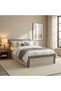 Calino 120x200 Kids Bed | Wooden Single Bed Frame Furniture| L206xW130xH90cm-Sonoma Oak & Light Oak - 3