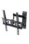 Skill Tech SH 43P Swivel TV Wall Mount for 14"-55" Screens, VESA 400x400, Wall Profile 95mm–430mm, Max Load 40kg – Black - 2