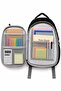 Korean Model Primary School School Bag Set of 3 Waterproof Backpack Lunch Bag Pencil Case - 2