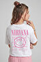 Girl's Printed Basic Cotton T-Shirt