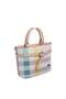 Lila - Pink Plaid Women's Handbag Sp1283 - 2