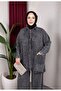 Great 100% Cotton Tencel Fabric Special Design Trouser Suit with Pocket Knit Detail - 2
