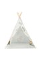 Cort tip teepee pentru copii - bej - 4