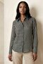 My Fashion Striped Long Sleeve Button up Shirt - 2