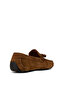 Men's Genuine Suede Tan Color Tasseled Moccasins - 2
