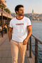 Türkiye Garni Collared 100% Cotton National Team T-Shirt - White - 5