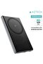 5,000mAh Mag-safe Powergo Slim Smart Wireless Power Bank 5000mAh Portable Charger (Black)