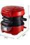 Burger Maker R.666 Electric Grill With Fast Heat-Up Technology, Premium Non-Stick Coating - 2