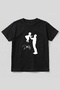 Cotton Dad Daughter Combination Daddy Printed Black Short Sleeve Kids T-Shirt Father's Day