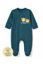 100% Organic Cotton Jumpsuit with Booties