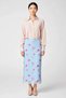 Women's Maxi Skirt Plaid Patterned Tulle Lace Detailed High Waist Lined Flexible Comfortable Casual Daily Modern Stylish - 4