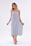 Mia 100% Cotton Striped Beach Peshtemal |   Quick-Drying, Extra Light Tasseled Pareo |   Beach, Pool and Bath Towel - 3