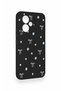 Honor 400 Compatible Mini Bow Black Patterned Silicone Case - 4