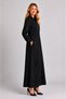 50% Linen 50% Viscose Embroidered Full Length Dress - 3