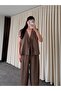 Brown Tie-Up Vest and Trousers Set - Y2511550 - 7