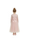 - Blush Pink Lace Bodice Tulle Gown - 2Y to 12Y - 3