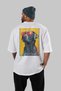 For Dog Lovers 13 White Oversize T-Shirt with Dog Print on the Back 100% Cotton Unisex Dog Lover Premium Design - 4