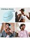 Wireless Bluetooth Headphones, 70 Hours Playtime Over Ear, Bluetooth 5.4, 3 EQ Modes, Foldable HiFi Stereo (Blue) - 3