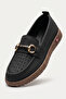 Odessa Comfort - Orthopedic 4 Point Sole Support Breathable Laser Cut Daily Comfortable Black Ka - 6