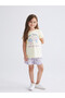 Quality Pieces from Çelebi Store Printed Girl's Shorts Pajama Set - 2