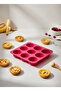 3 Pieces of 9-Compartment Silicone Tartlet and Muffin Cake Mold - Non-Stick Flower-Shaped Baking Set - 6