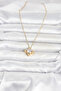 316L Steel Chain Gold Color Clover Model Women's Necklace - 2