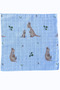 10-Pack Single Layer Checkered 100% Cotton 24 X 24 cm Muslin Baby Mouth Wipes, Newborn, Cotton Mother and Baby Products - 5