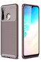 Spt-Gld Galaxy A21 Case Auto Focus Carbon Cover (141119) - Brown