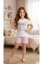 Girls' Summer T-Shirt Shorts Set Cotton Butterfly Print Casual Comfortable Two-Piece Set 2-3-4-5-6-7-8-9 Years Old