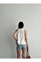 Halter Neck Balloon Blouse - 6