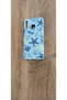 Huawei P30 Lite Sea Shell Ocean Printed Inside Velvet Silicone Phone Case (Blue Case) - 3