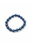 Color Changing Healing Stone Bracelet with Hematite Intermediate Stone, Thermal Color Changing Natural Stone Bracelet, Blue Ye - 7
