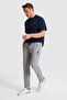 Men's Gray Melange Sweatpants 50322603-Vr086 - 3
